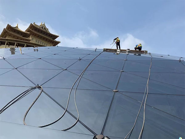 浙江佛学院二期外贴隔热膜